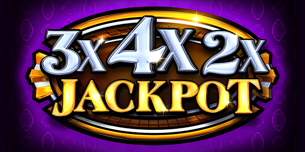 4X3X2X Jackpot S3000 Slots Logo 