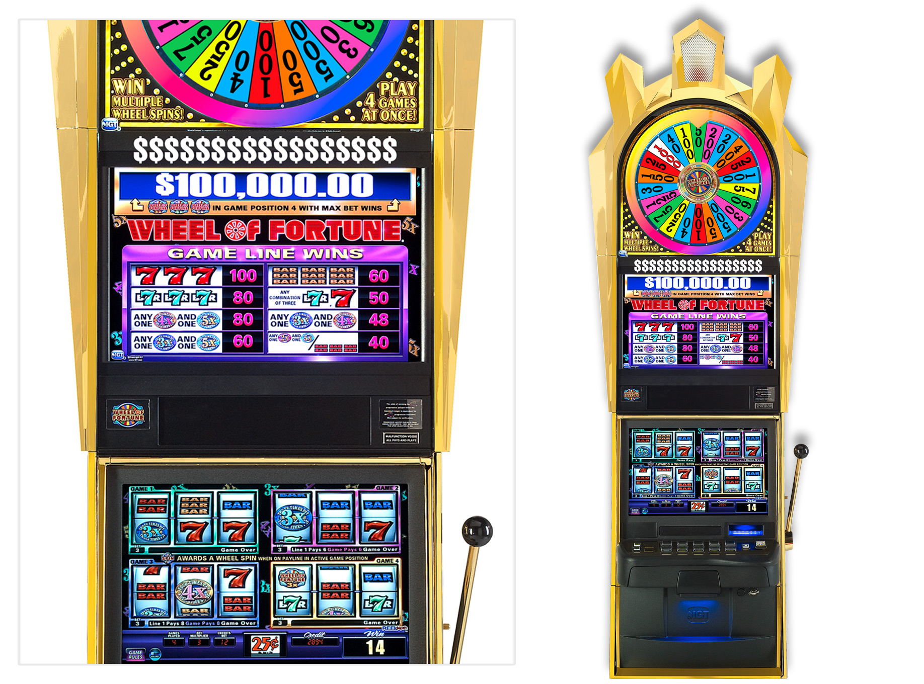 IGT Wheel Of Fortune Double Diamond 3D Video Slot