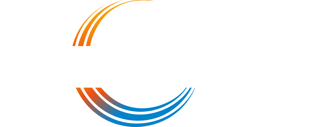 The IGT INTELLIGEN EVO VLT and public gaming system logo with all white capital letters and orange and blue semi circles.