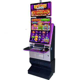 IGT's PeakDual27 slot cabinet featuring Egyptian Link Video Slots