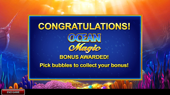 ocean magic bonus