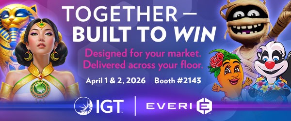 Interface des jeux Casino Together