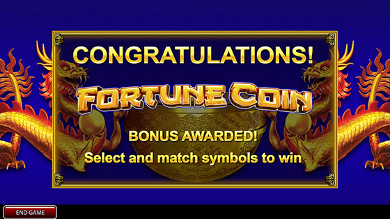 Congratulations Fortune coin bonus awarded! Select and math symbols to win