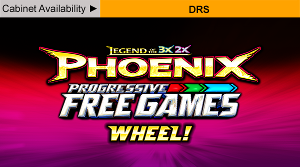 Legends of the 2X3X Phoenix Progressive Free Games Wheel DiamondRS Slots Logo