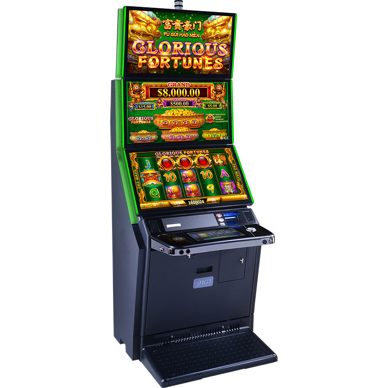 IGT's PeakSlant32 cabinet Featuring Fu Gi Hao Men video slot game