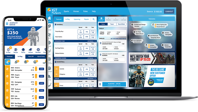 IGT PlaySports Mobile & Online